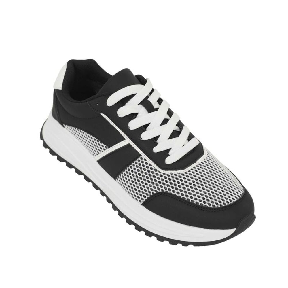 Brave Soul Mens York Lace Up Sneakers / Black